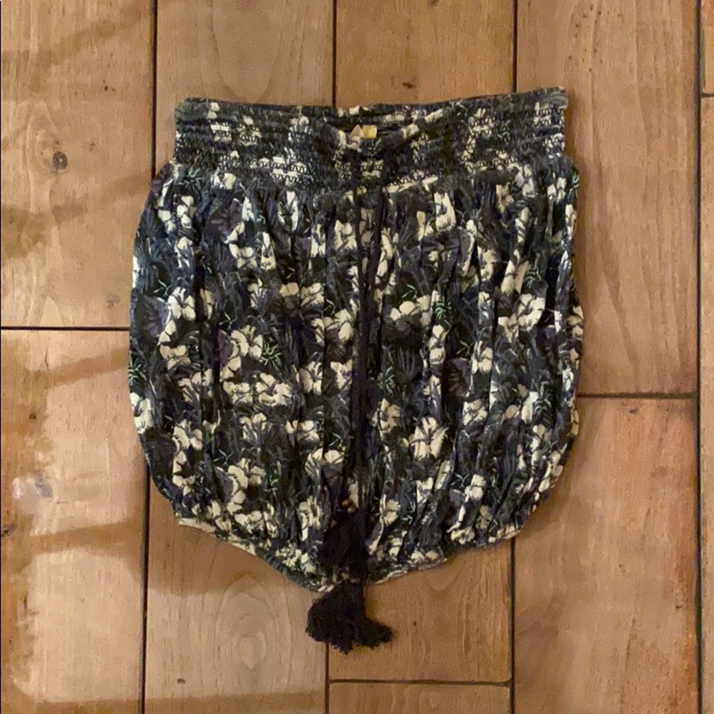 Free People tropical print tub top